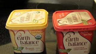 Earth balance: Organic whipped spread VS Soy free spread