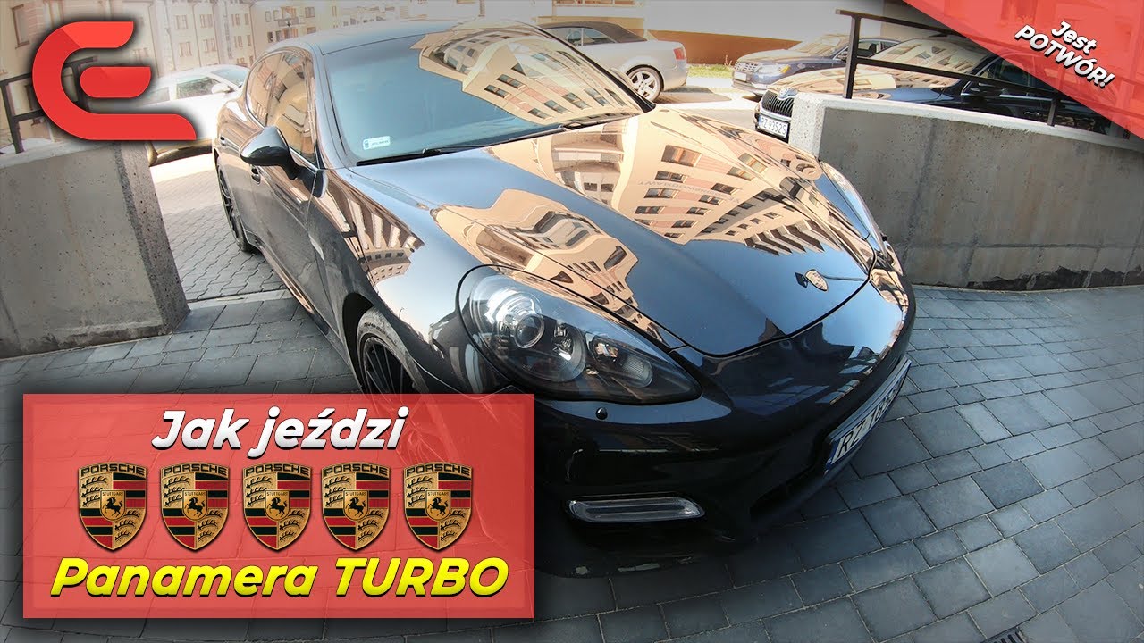 Jeżdżę Porsche Panamera Turbo po mieście oglądają się