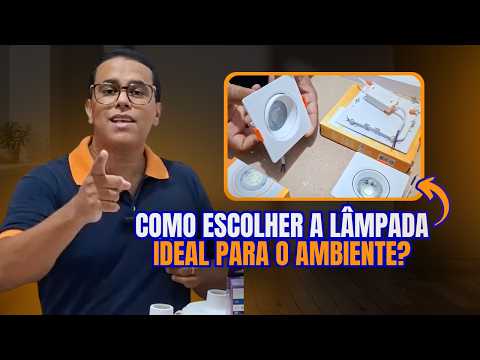 TIPOS DE LÂMPADAS: COMO ESCOLHER a ILUMINAÇÃO IDEAL para sua CASA! 💡