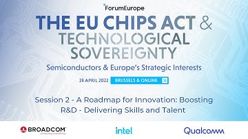 The EU Chips Act & Technological Sovereignty - Session 2: A Roadmap for Innovation: Boosting R&D
