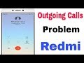 How To Fix Redmi Phone Outgoing Calls Problem Solve