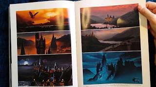 ASMR | Harry Potter Movie Locations Whispered Browsing Beautifully Illustrated Book! screenshot 2