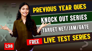 Linear Algebra TOPIC WISE Previous Year Questions | UGC/CSIR NET, GATE, IIT JAM, UPSC Optional | L98