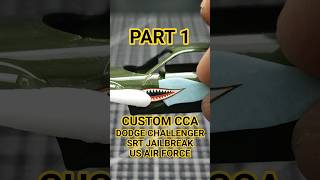 How to make a 1:64 Custom 2022 Dodge Challenger SRT Jailbreak_US Air Force Part 1