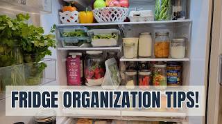 Restock my Refrigerator With Me! The Best Refrigerator Organization and Produce Washing Tips!