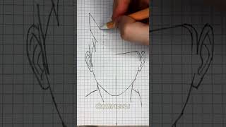 Как нарисовать Обито/мадара пол лица