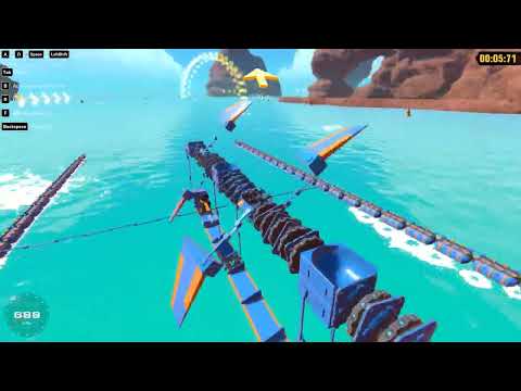 Trailmakers Race Island Archipelago (Bionic League, Bionic Propellers, Boat) 7.66s (Former WR)
