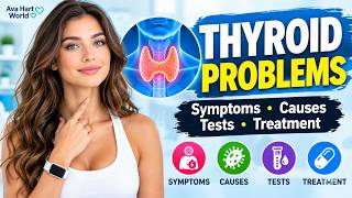 Thyroid Problems: Symptoms, Causes, Types, Tests & Treatment