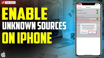 how to enable unknown sources on iPhone 2023 | PIN TECH |