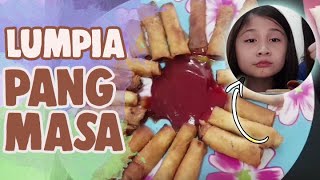 HOW TO MAKE LUMPIANG SHANGHAI? MUKBANG - COMPLETE PROCEDURE