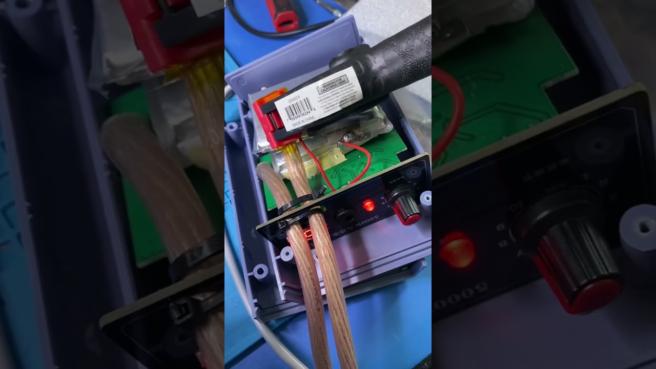 Точечная сварка 5000W mini spot welder, дёшево и практично но надо доработать.