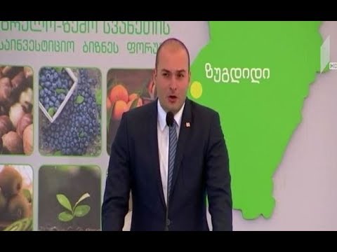 ზუგდიდში აგროსაინვესტიციო ბიზნესფორუმი გაიხსნა