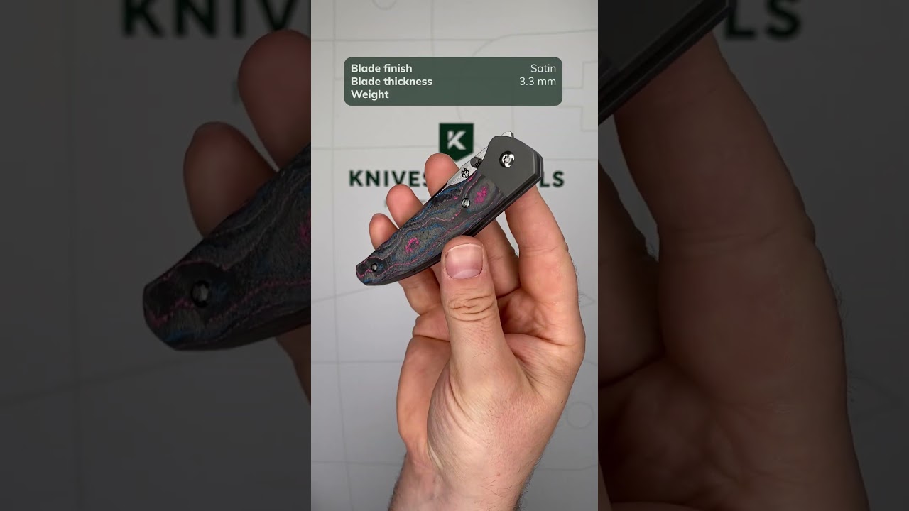 Jack Wolf Tango TANGO-01-CC-MIAMI, Satin CPM S90V, Titanium