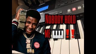 NBA YOUNGBOY - NOBODY HOLD ME PIANO TUTORIAL | PART 2