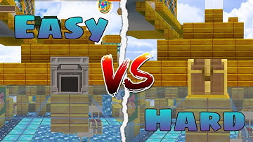Easy VS Hard Duplication GLITCH! (Blockman Go Blocky Mods)