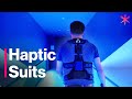 This haptic suit lets you hear music through your skin