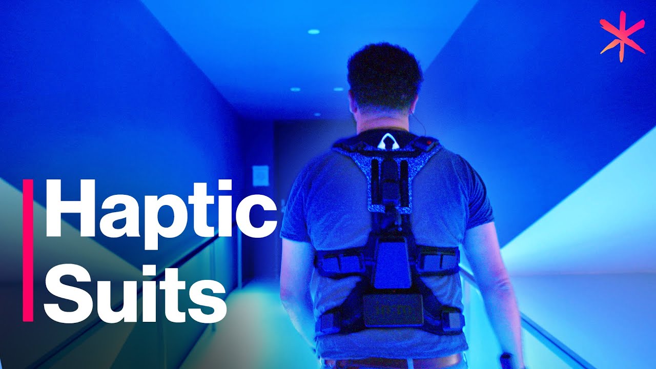 This Haptic Suit Lets You 'Hear' Music Through Your Skin - YouTube