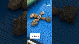 Tomra 3A Potatoes Vs. Rocks Easy, Medium, Difficult, Extreme Tomra 3A Optical Sorter