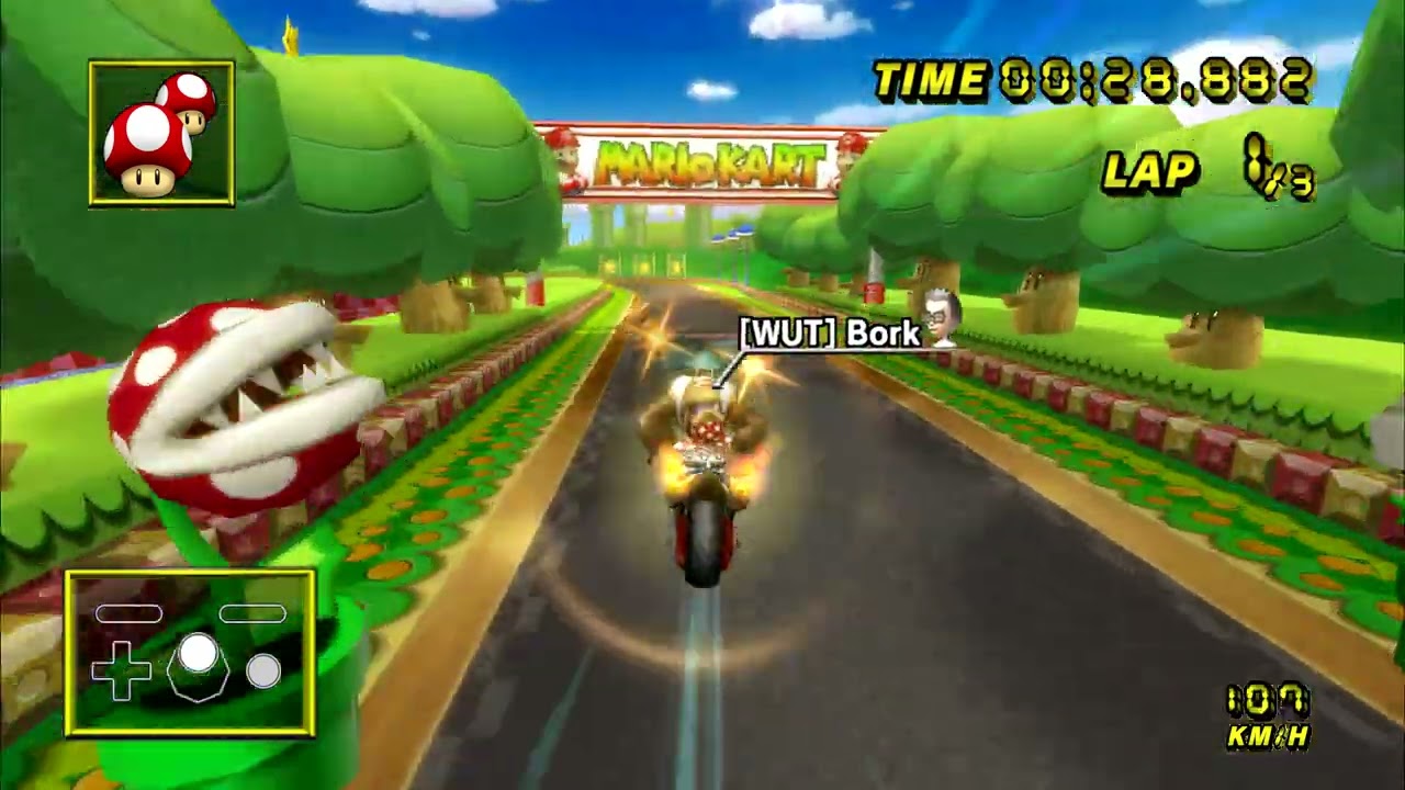 [MKW] GCN Mario Circuit - 