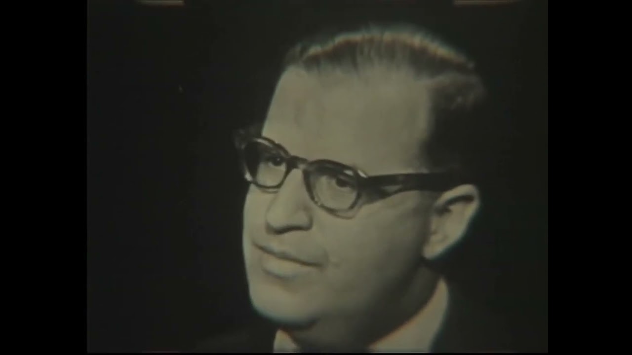 Diaspora Jewry & Israel: Mike Wallace with Israeli UN Representative Abba Eban