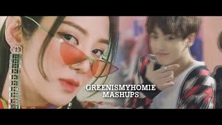 HYO/BTS - DESSERT X FIRE (ft. Soyeon   Loopy) [MASHUP]