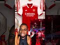 Arsenal fans celebrated after they knocked Sporting CP out of the champions League #arsenal #ucl