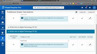 Famous PTPro - Final Grade Calculation Profile