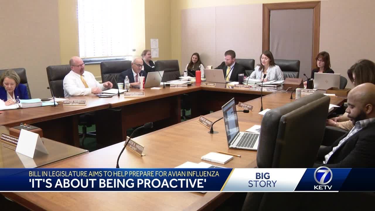 Nebraska Legislature discusses bill aimed at bird flu preparation