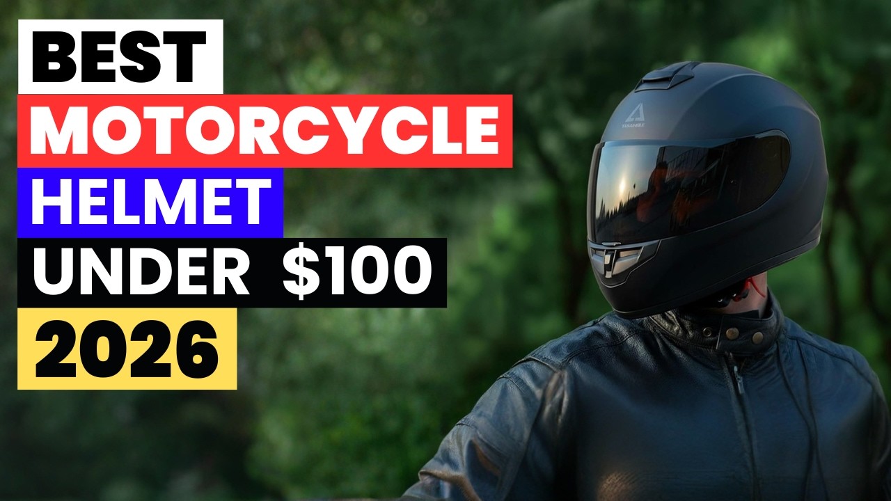 best motorcycle helmet under 100 Top 7 BEST Motorcycle Helmets Under $100 2026 – Don’t Buy Until You Watch  This