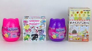 Squishville Squishmallows Tokidoki Hello Kitty & Friends Unicornos Rement  Bakery Blind Box Opening