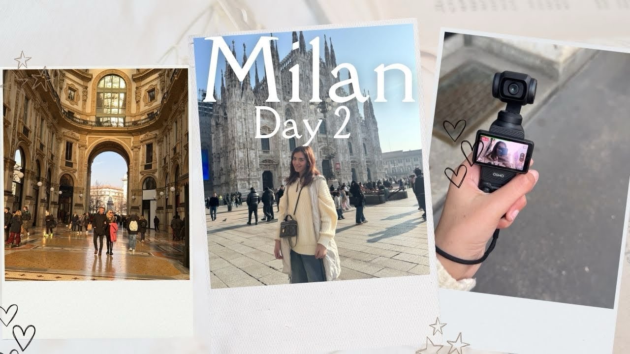 Milan Day 2 🇮🇹 | Cafés, city vibes & makeup hauls
