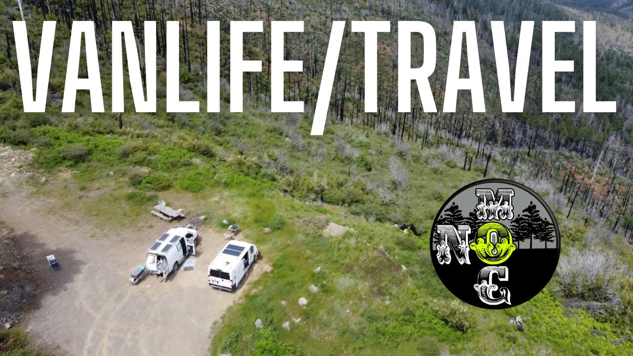 Mountain Peaks, Valleys and a Fjord | Vanlife Location in the best overlook ever | Drone view