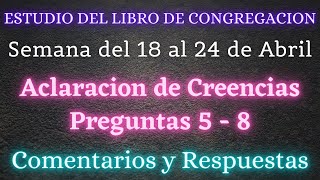 ESTUDIO DE LIBRO DE CONGREGACIÓN ✅ SEMANA DEL 18 AL 24 DE ABRIL ✍