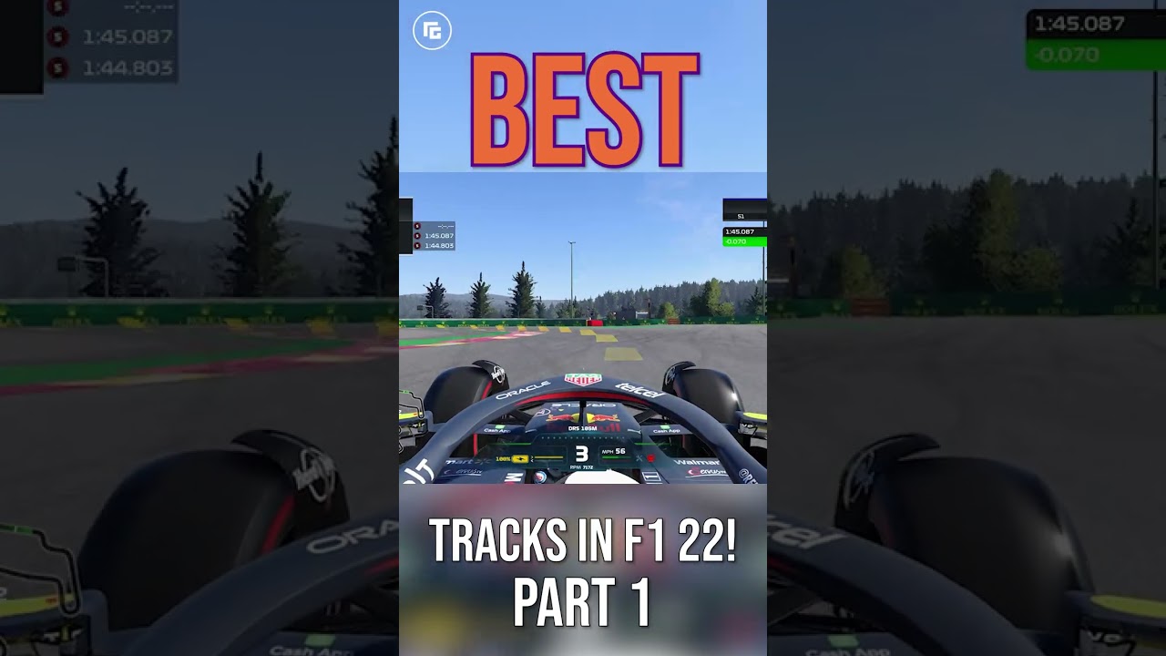 BEST Tracks In F1 22! #1 