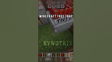 Minecraft Tree Trap #kynotrix @KYNOTRIX