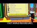 My first world record #89 | ROBLOX (YEET A FRIEND)