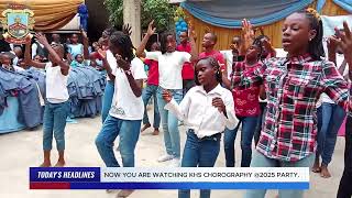 KHS CHOROGRAPHY DURING 2024 GRADUATION PARTY