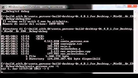 Conteggio persone in una stanza : dimostrazione console