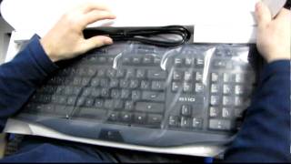 Logitech G110 Gaming Keyboard First Look & Unboxing Linus Tech Tips