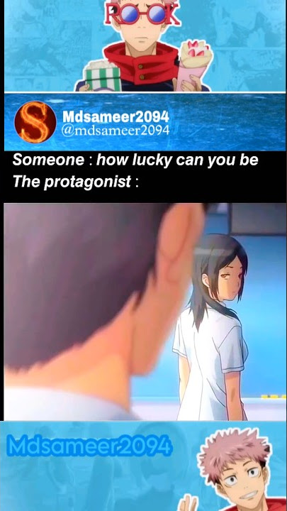 This guy is lucky 😂 #shorts #anime #animemoments #seiren