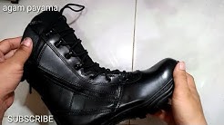 CARA PASANG TALI SEPATU PDL DAN IKAT SEPATU PDL - Durasi: 3.44. 