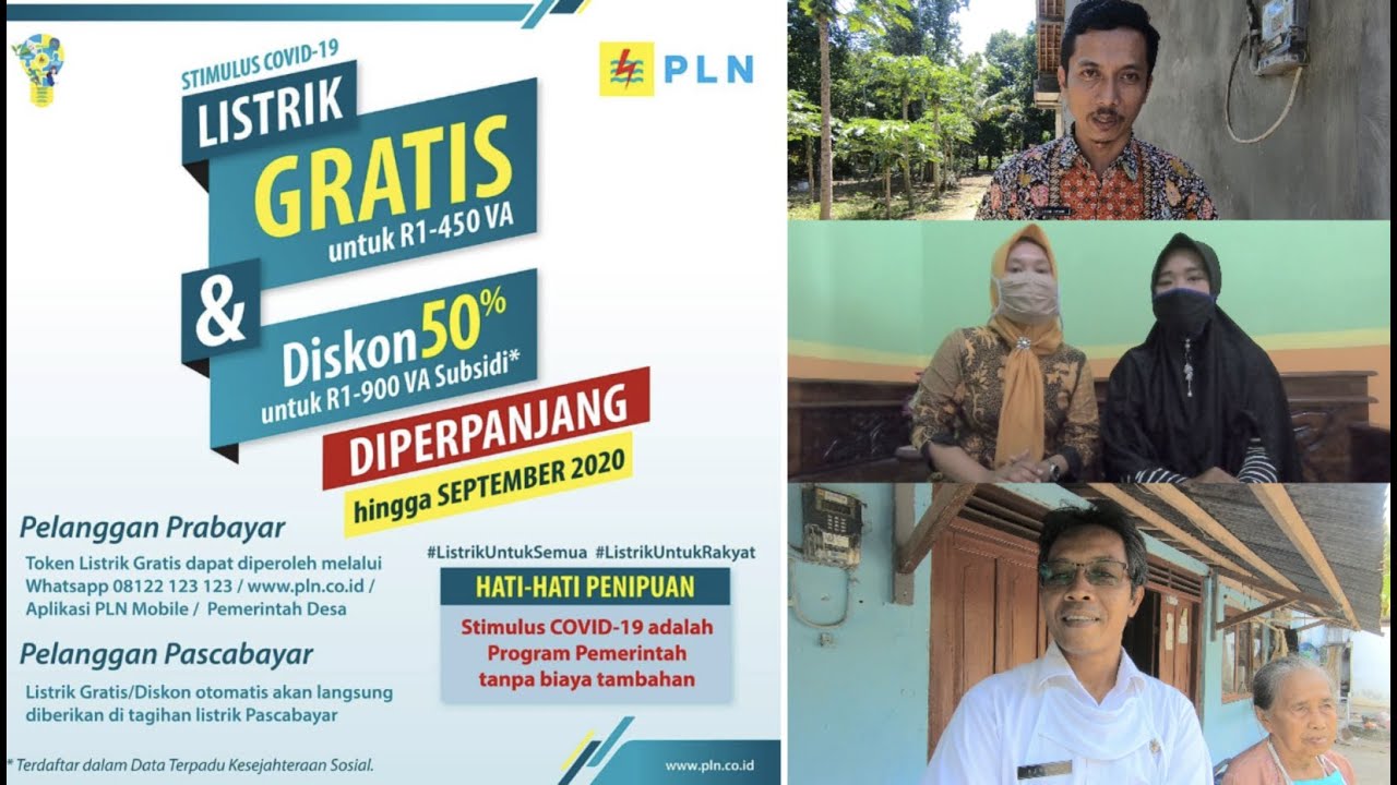 STIMULUS COVID 19 - PLN: Terima Kasih Untuk Token Gratis