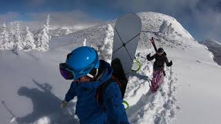 A dream week in Jackson Hole - powder, blue skies and Corbet's Couloir!