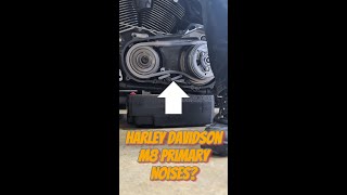 Harley M8 Primary Noise Inspection | Chain Tension Warning & Maintenance Tips