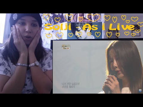 Solji - As We Live | 솔지 - 살다가 ( Immortal song 2 ) _ REACTION