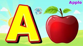 A for Apple 🍎| ABC Firefly Song ✨ | Learn Alphabet Easy | Mini Shark 🦈