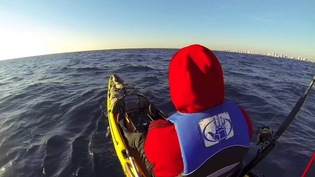 Kayak Fishing, Fishing in the cold weather of South Florida YouTube