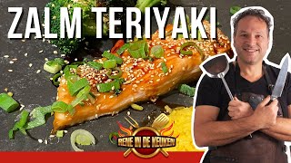 Zalm Teriyaki. Zalmfilet Op Zn Japans.