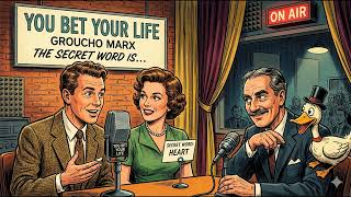 You Bet Your Life (1951) Secret Word “Heart” | Groucho Marx Classic Radio Comedy