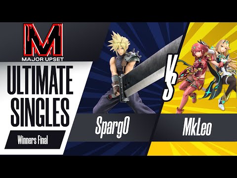 Sparg0 (Cloud) vs MkLeo (Pyra/Mythra) - Ultimate Singles Top 8 - Winners Final - MAJOR UPSET